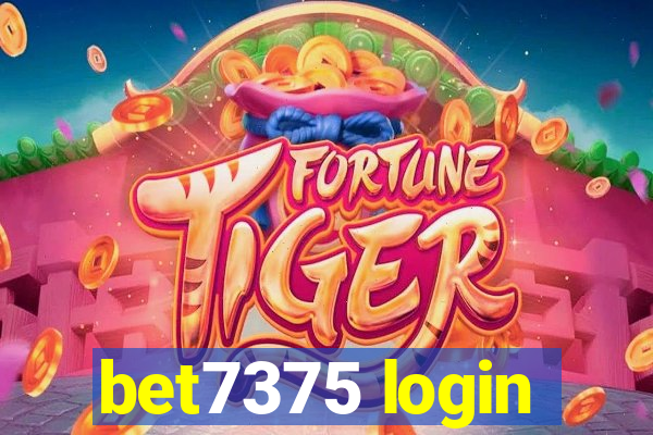 bet7375 login